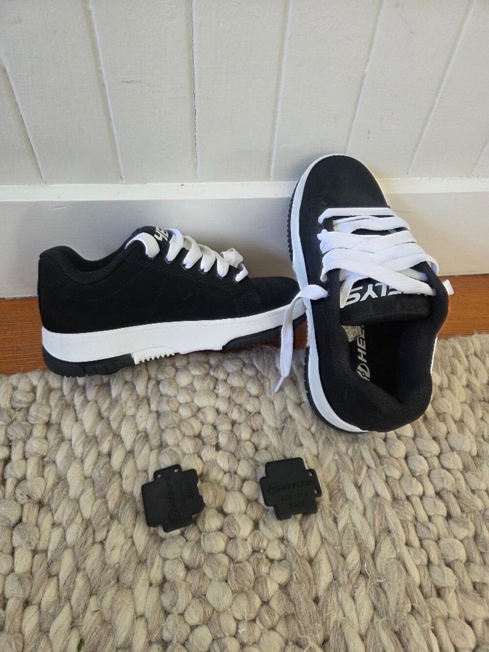 Black Heely's Youth Size 2 - new and never worn (no box)
